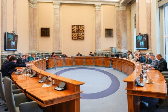 Ve Strakově akademii se uskutečnilo poslední letošní zasedání Rady pro výzkum, vývoj a inovace, 12. prosince 2025.