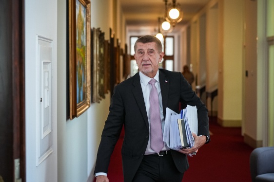 Vláda Andreje Babiše zasedla v jednacím sále Strakovy akademie k další pravidelné schůzi, 9. března 2026.