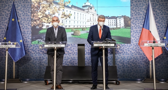 Press conference after the government meeting, 20 November 2020.
