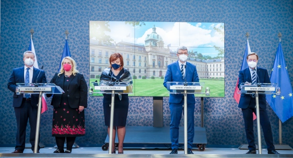 Press conference after the government meeting, 24 May 2021.