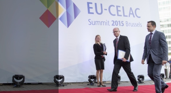 Předseda vlády Bohuslav Sobotka se zúčastnil 10. června 2015 summitu EU–CELAC. Zdroj: European council.