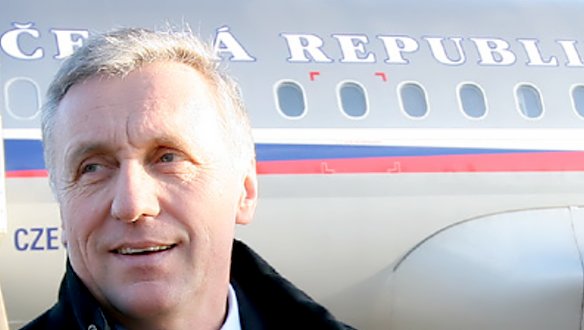 Premiér a předseda Evropské rady Mirek Topolánek