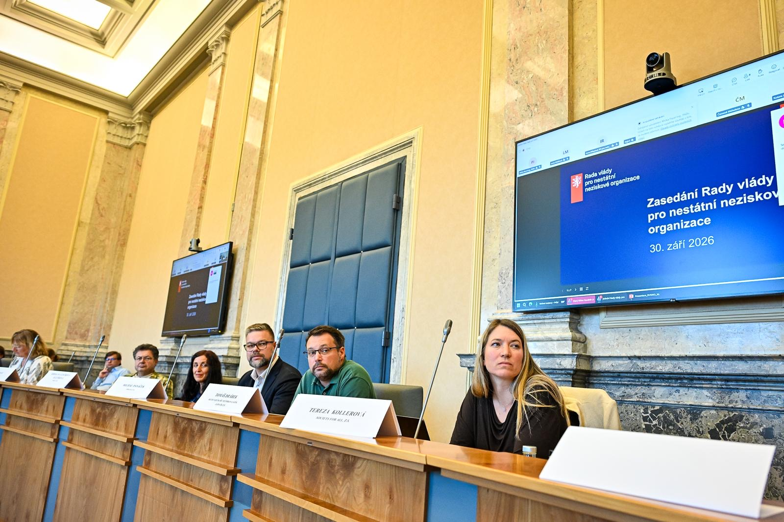 Noví členové RVNNO na zasedání dne 30. září 2026