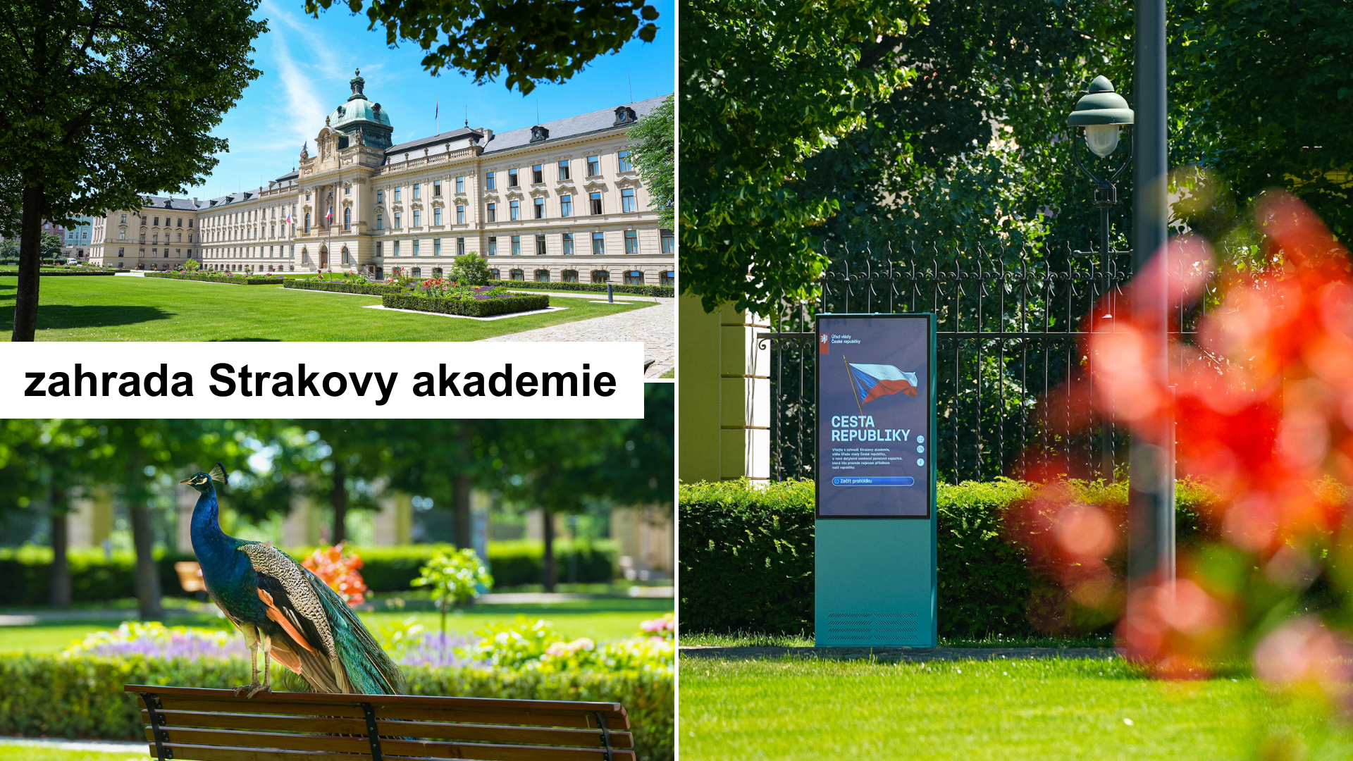 Zbývají už jen čtyři příležitosti k návštěvě zahrady Strakovy akademie