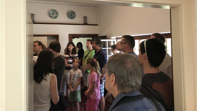 Den otevřených dveří ve vile Hany a Edvarda Benešových, 29. července 2017.