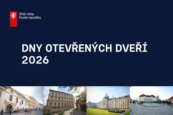 Dny otevřených dveří objektů Úřadu vlády v roce 2026
